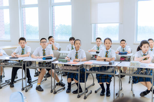 开学第一天,南通惠立学校